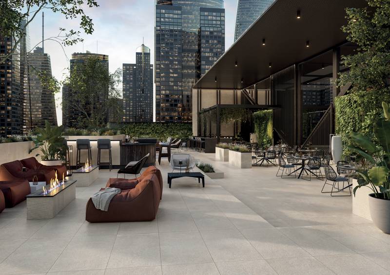 outdoor hardscape tile design services