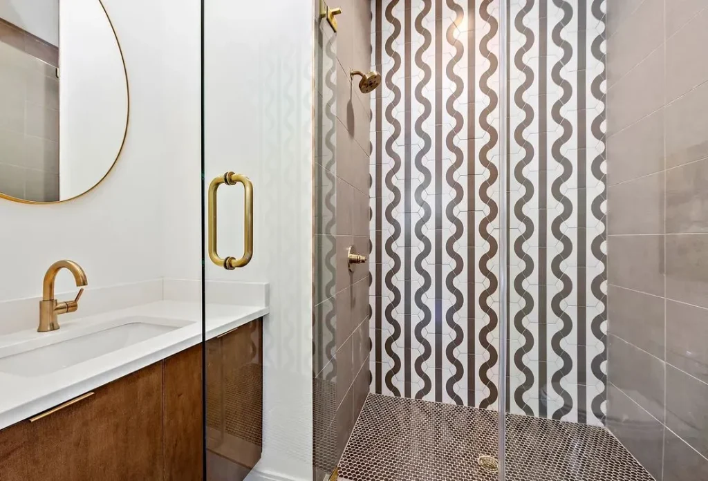 modern design tower tile